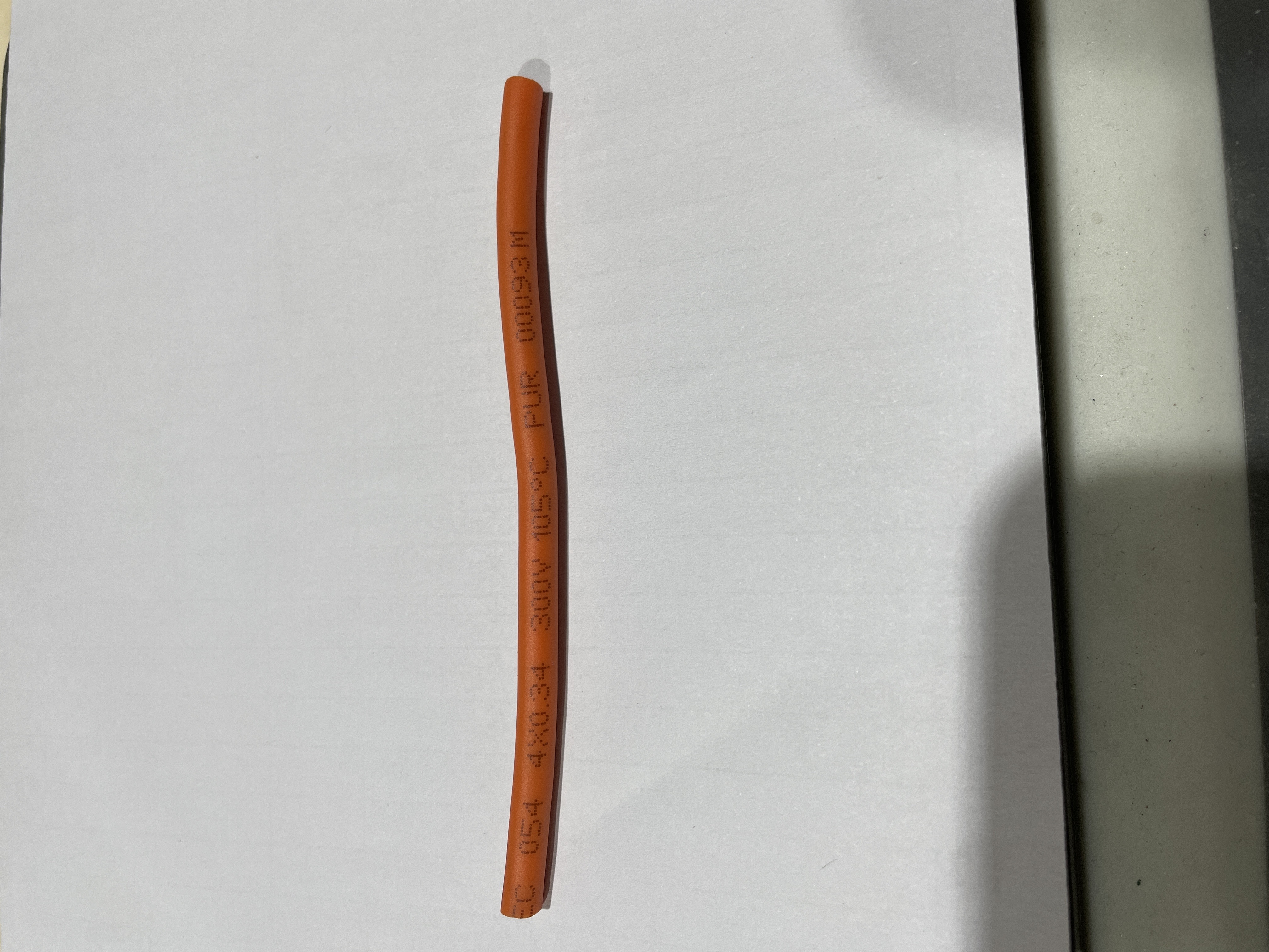 Câble flexible 4 conducteurs PUR, gaine orange · CAB-4-034-OG-UP--M12