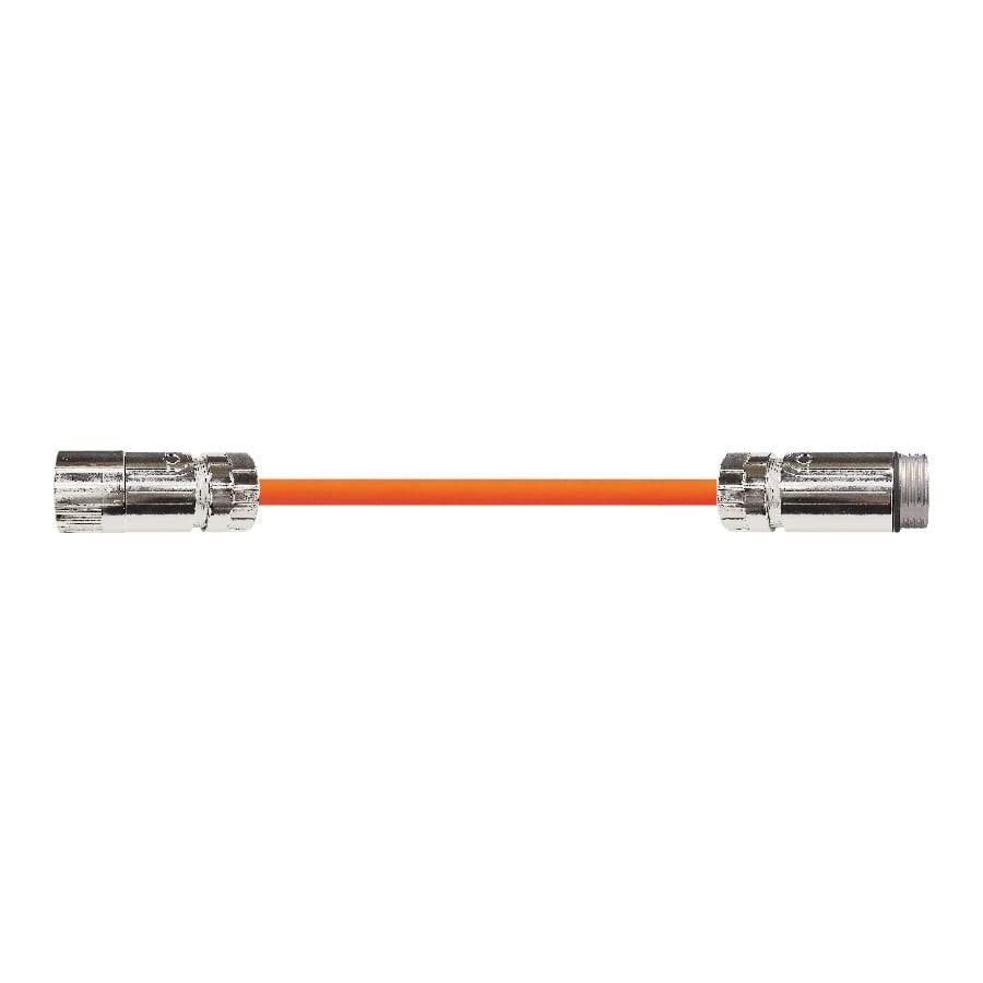 M40, power double-ended male and female plug 4-core shielded cable · M40-4P-FS-4P-MS-SH