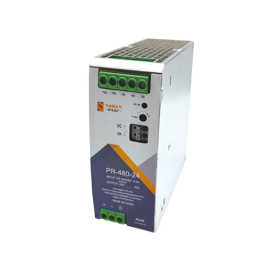 Módulo de alimentación en carril DIN, 24 V-20 A · PR-480-24