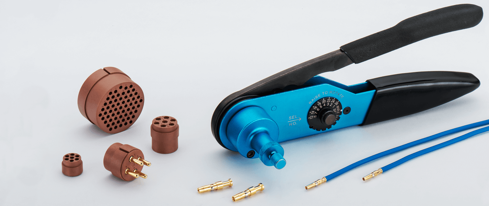 Crimp Contact (Brass) & Tool
