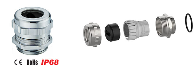 Metal Cable Gland-Stainless Steel SUS 304 HSMS