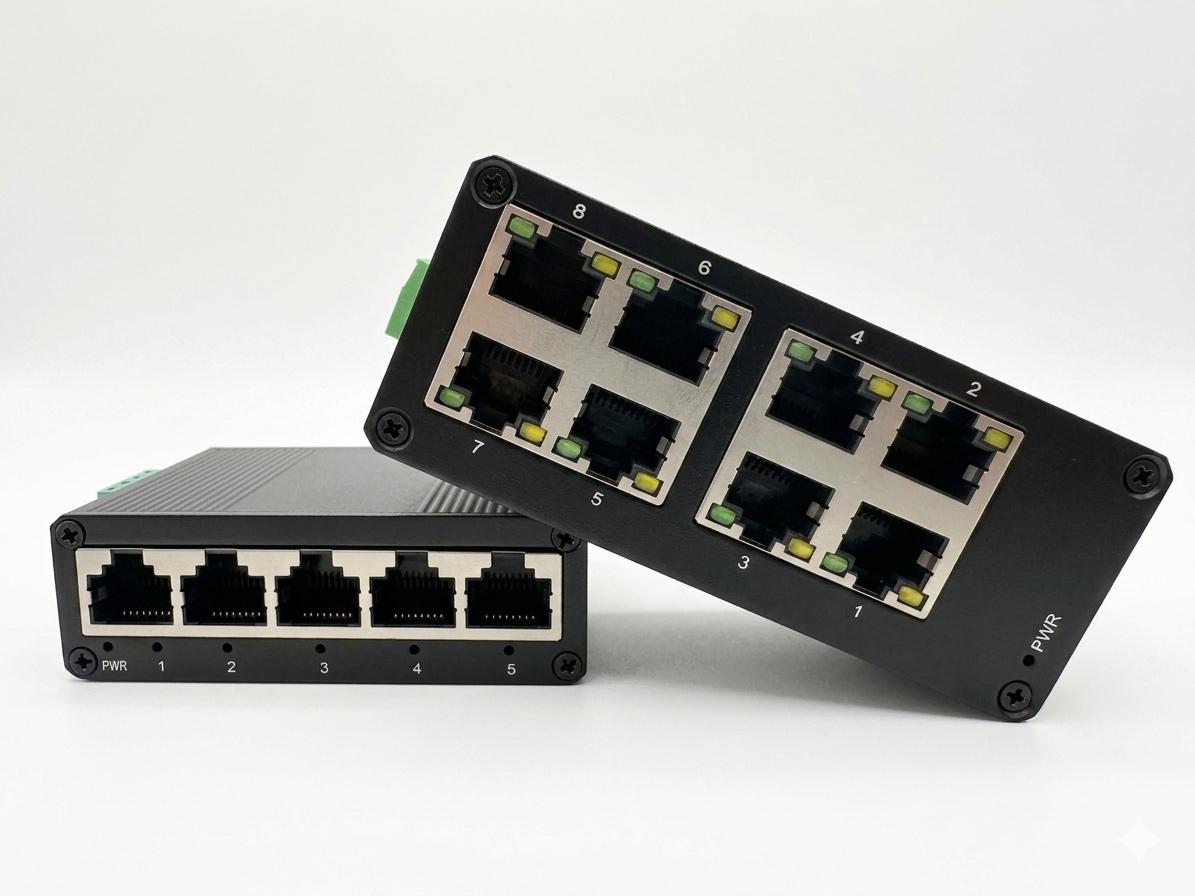 Switches industriales y comunicación